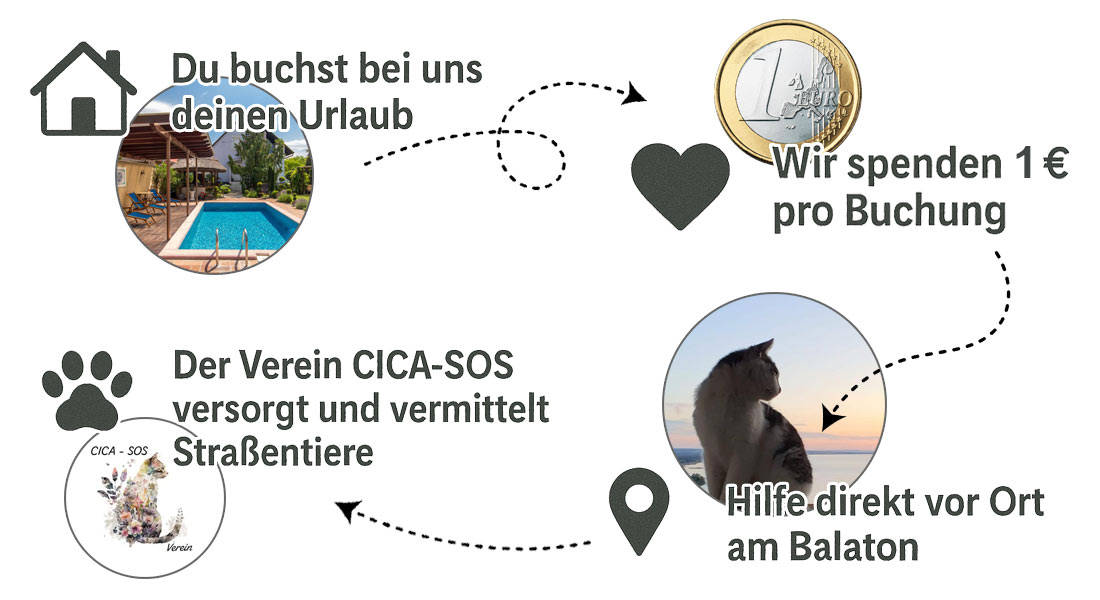 Infografik - Buchen mit Herz