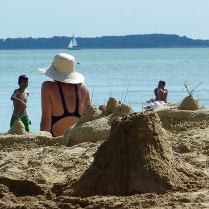 Strand in Gyenesdias