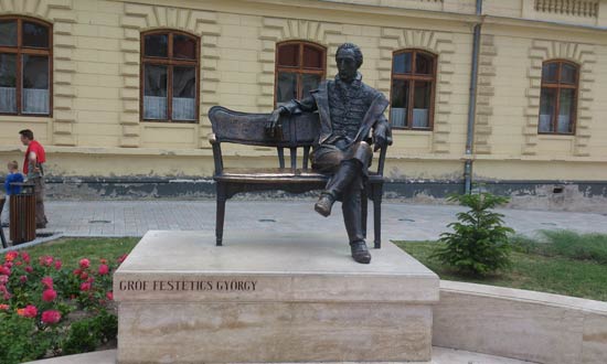Statue von György Festetics