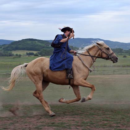 Reiten am Balaton