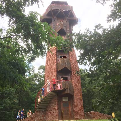 Millennium Aussichtsturm in Révfülöp