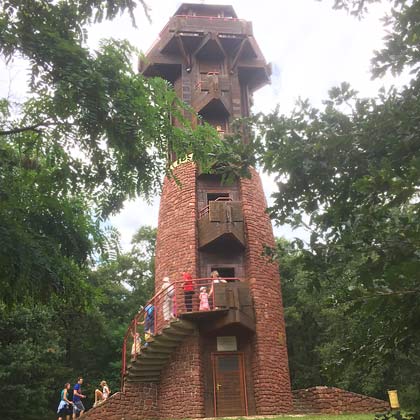 Millennium Aussichtsturm in Révfülöp